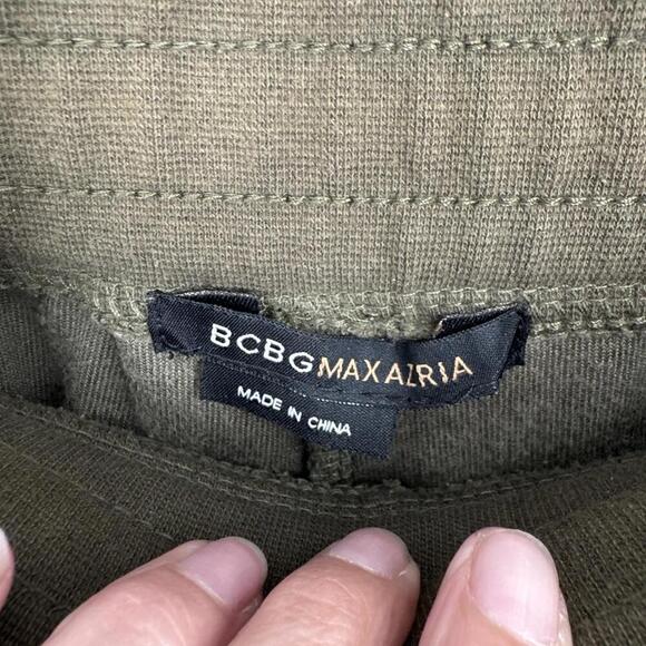 vintage 90s y2k bcbg maxazria velour track suit medium M green juicy lounge - Picture 11 of 12